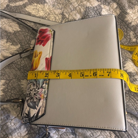 Dune London Floral Gray Shoulder Bag - Picture 8 of 13